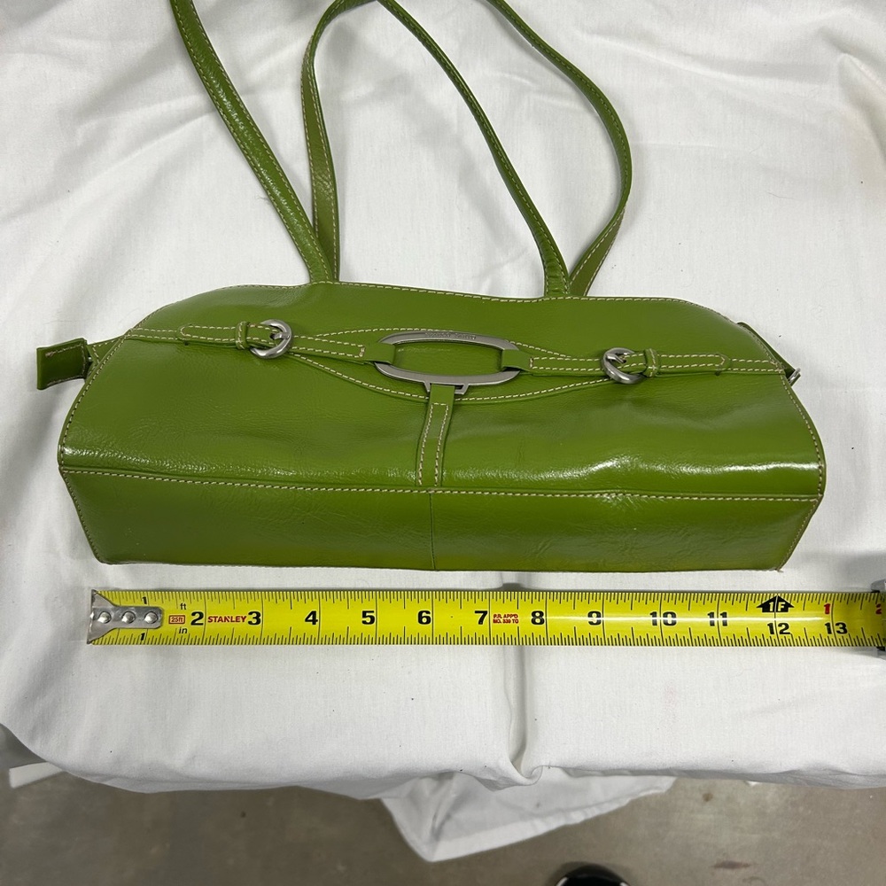 Franco Sarto Green Leather Handbag - Picture 5 of 8